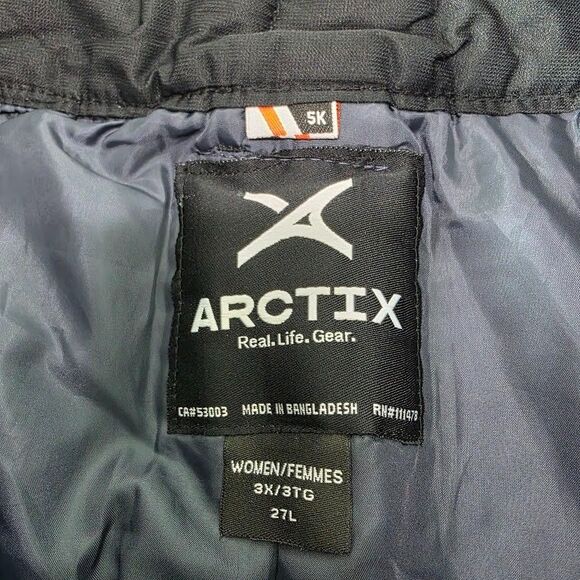 Arctix Insulated Snow Pant Short 3X Inseam 27" Protect -20° to 35° Therma Tech - Picture 7 of 15